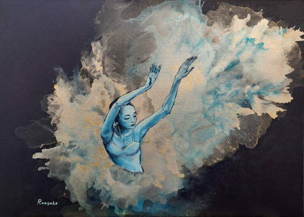 "Attention! I'm in full flow now"